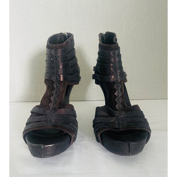 Donald J Pliner Womens High Heel Gladiator Sandals Size 9M - Picture 4 of 11